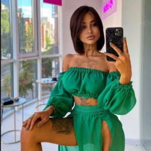 Compleu dama Vcay Mode verde