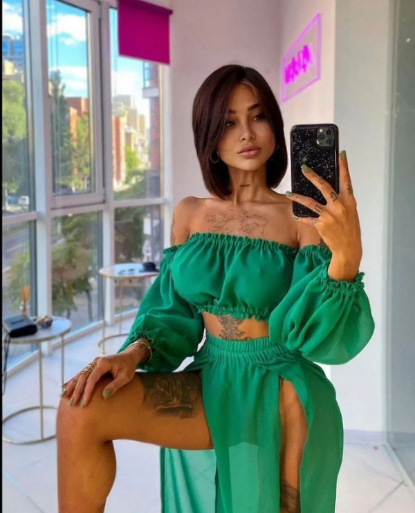 Compleu dama Vcay Mode verde