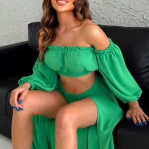 Compleu dama Vcay Mode verde