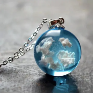 Colier dama Cloudy Full Moon - imagine 2