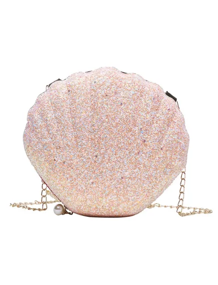 Geanta dama eleganta Glitter Shell Roz