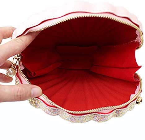 Geanta dama eleganta Glitter Shell Roz