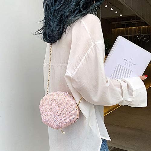 Geanta dama eleganta Glitter Shell Roz