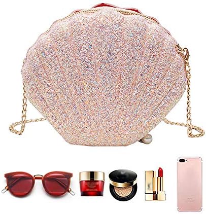 Geanta dama eleganta Glitter Shell Roz