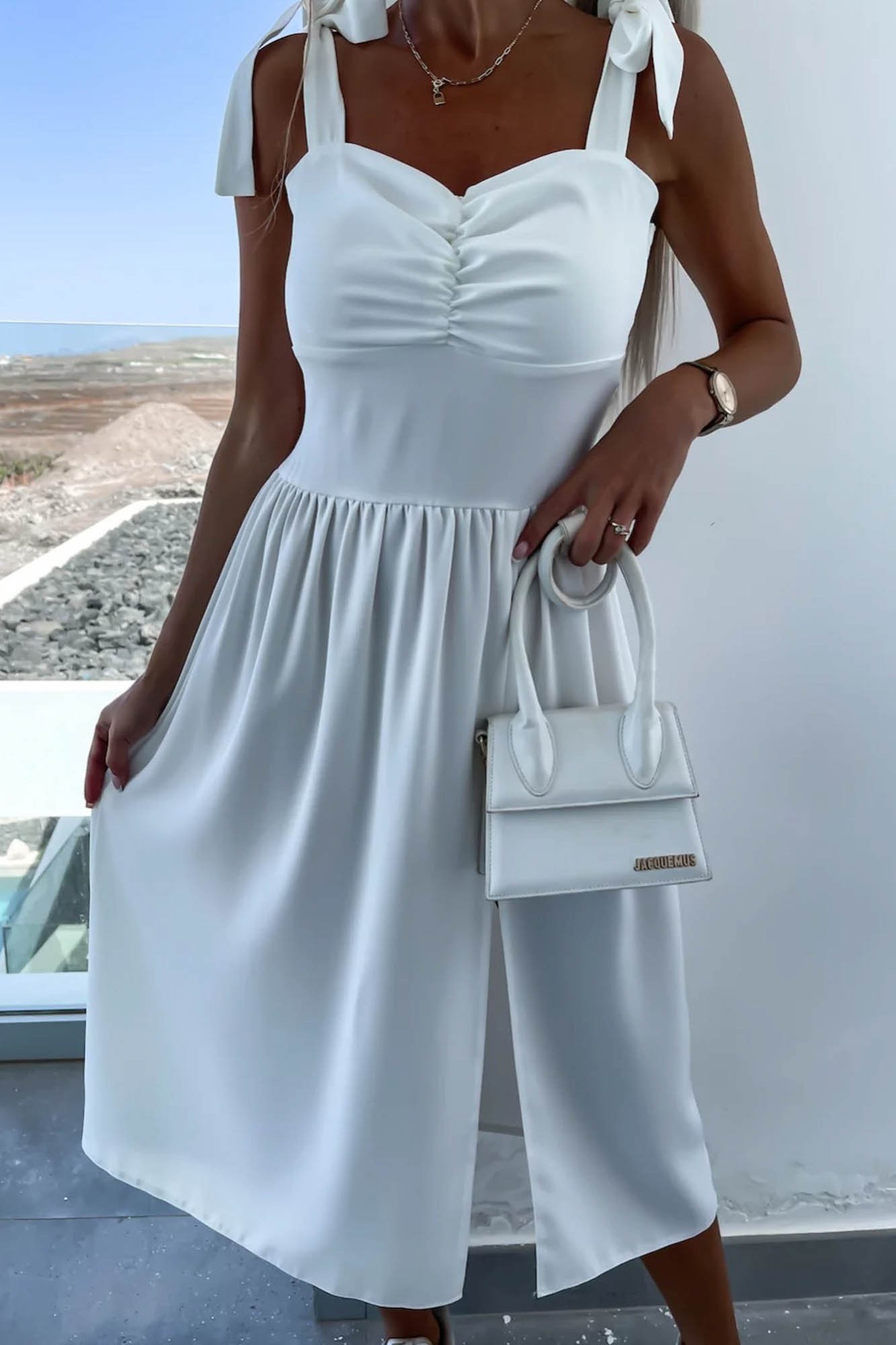 Rochie casual dama Aimee White
