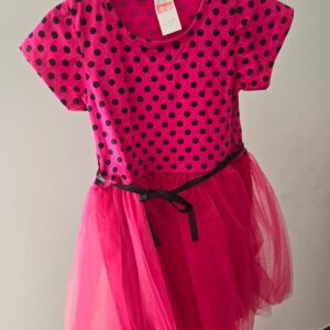 Rochita eleganta roz cu buline