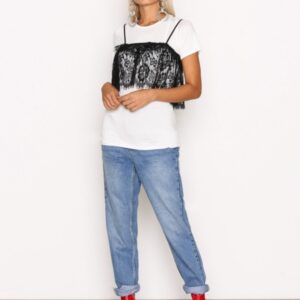 Tricou casual dantela Mimy