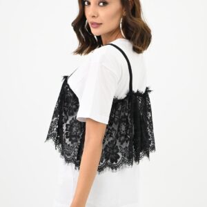 Tricou casual dantela Mimy