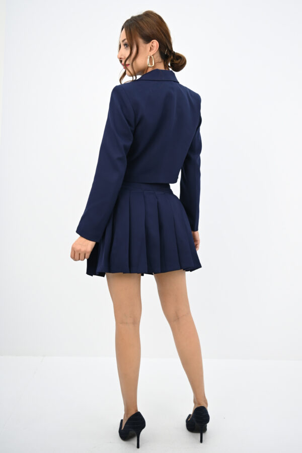 Compleu dama elegant Diana bleumarin