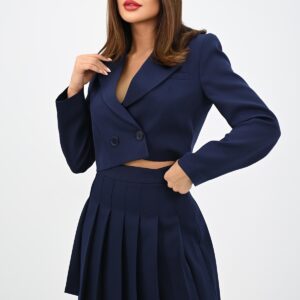 Compleu dama elegant Diana bleumarin