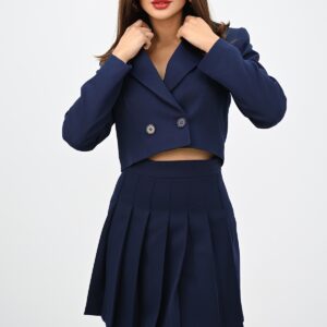 Compleu dama elegant Diana bleumarin