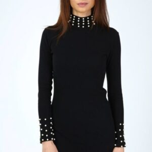 Compleu dama elegant cu perle Betty