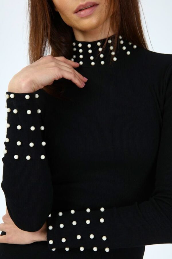 Compleu dama elegant cu perle Betty