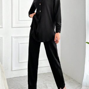Compleu dama oversize Agnes negru