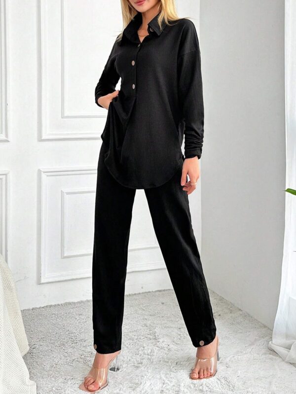 Compleu dama oversize Agnes negru