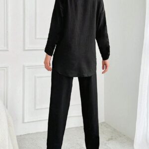 Compleu dama oversize Agnes negru