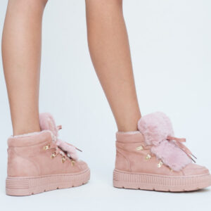 Pantofi sport dama cu urechi Digia roz