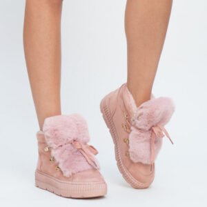 Pantofi sport dama cu urechi Digia roz