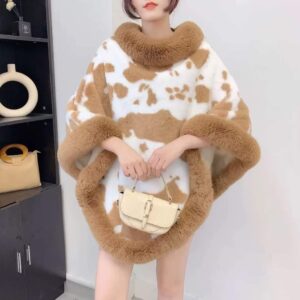 Capa dama blanita eco CowSpots