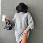 Compleu dama Millie gri