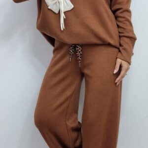 Compleu dama oversize cu fundite Anya