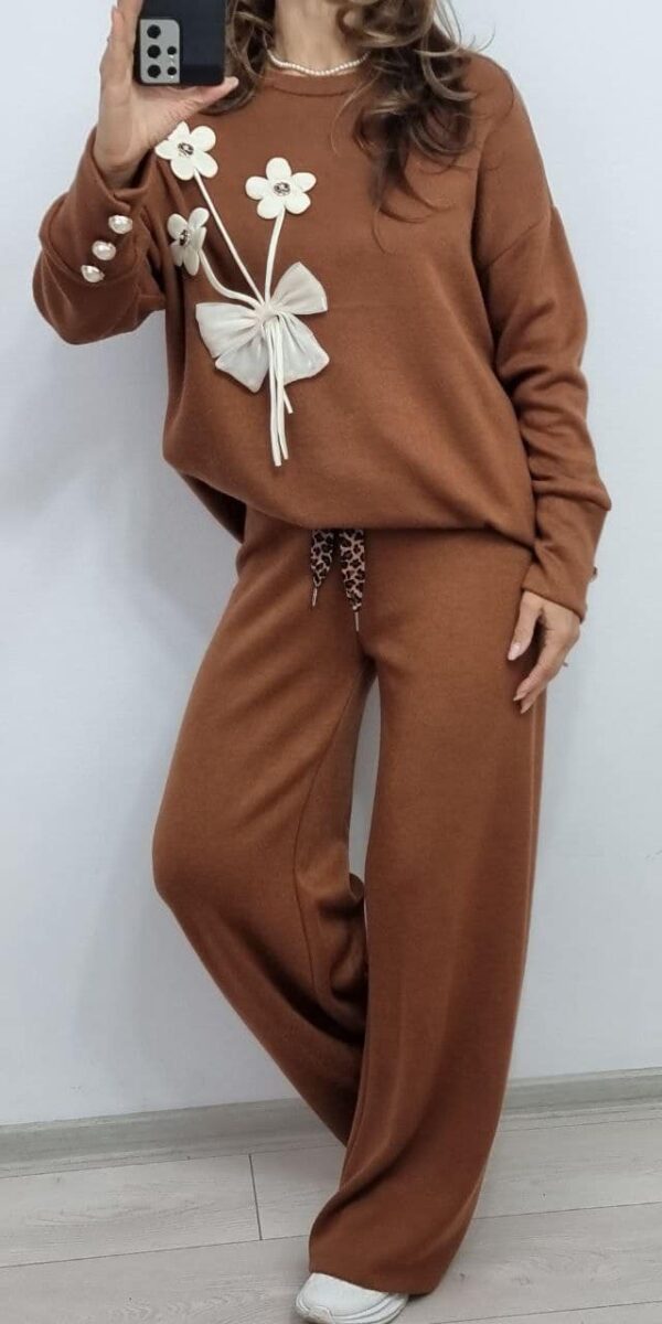 Compleu dama oversize cu fundite Anya