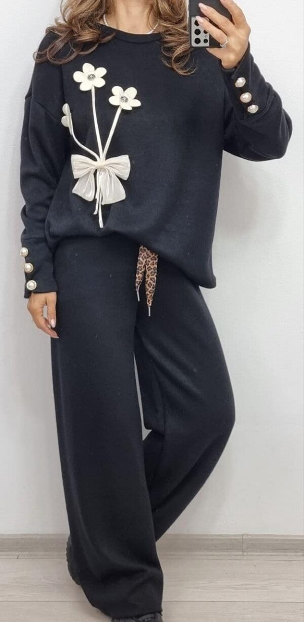 Compleu dama oversize cu fundite Anya