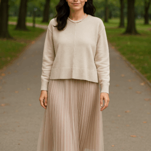 Compleu dama rochie voal Laura