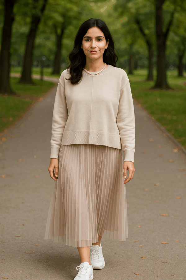 Compleu dama rochie voal Laura