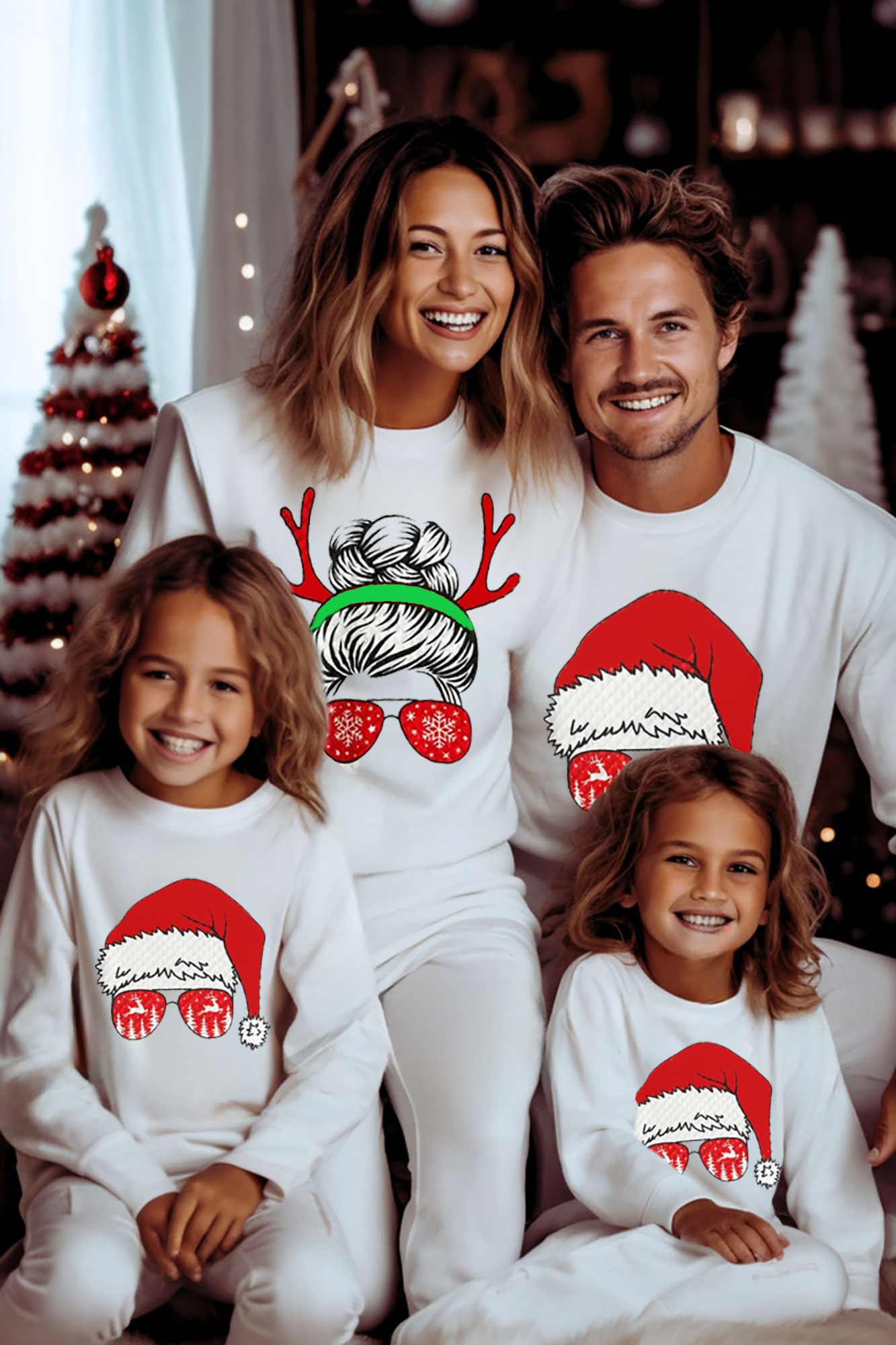 Bluza barbat Happy Christmas Family