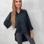 Camasa dama bumbac cu fundite