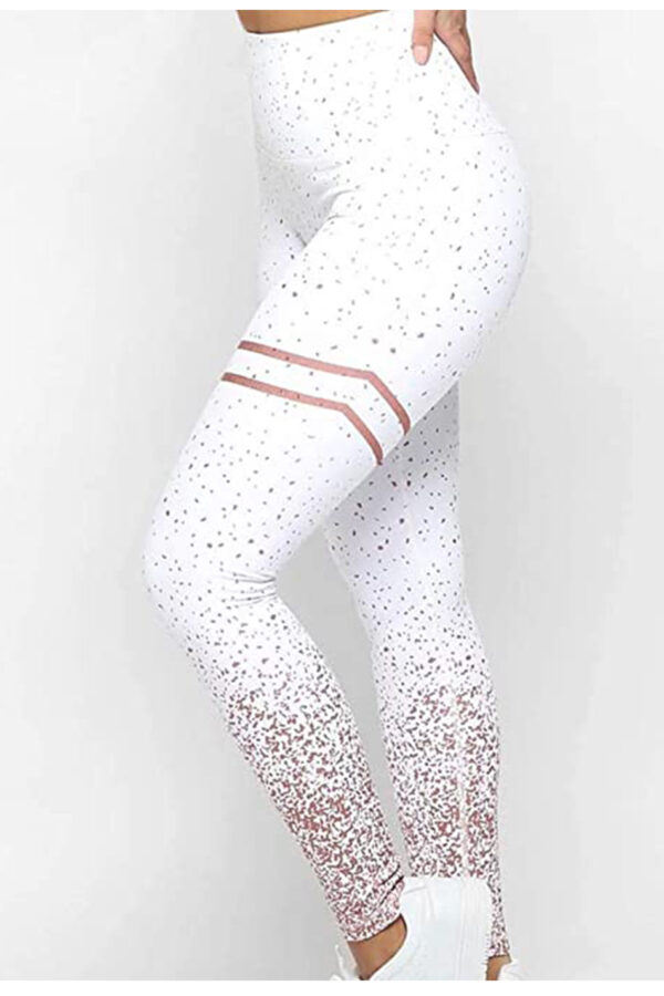 Colanti dama fitness Diggie alb
