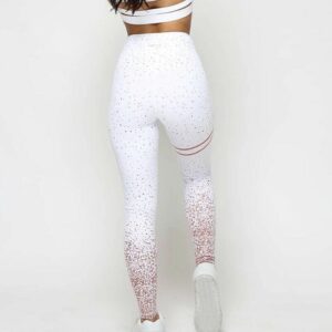 Colanti dama fitness Diggie alb
