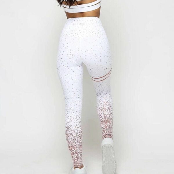 Colanti dama fitness Diggie alb