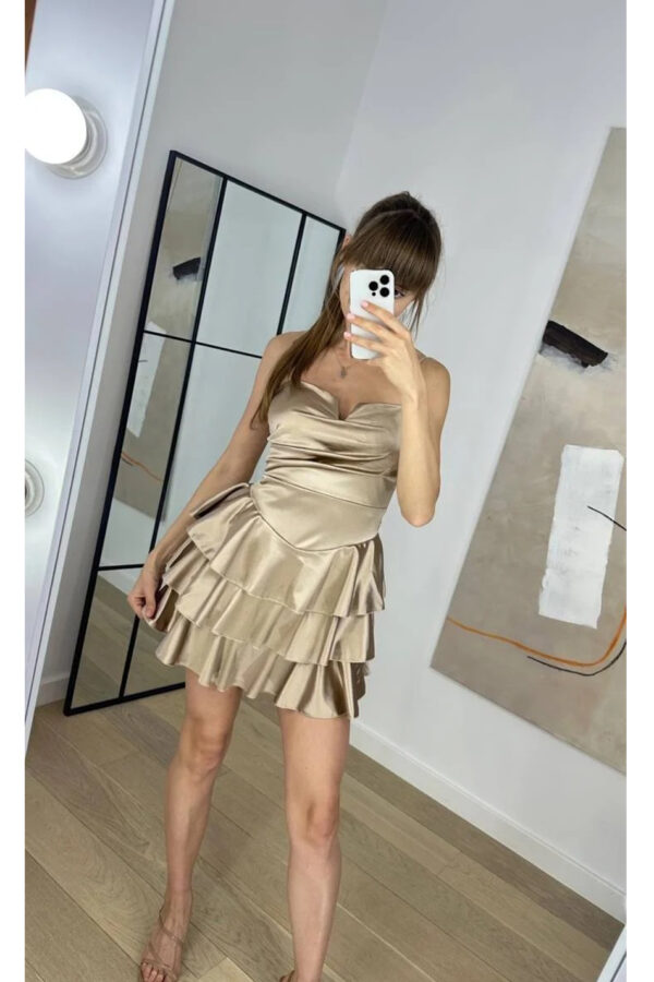 Rochie mini dama evazata Calista