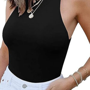 Body dama fara maneci Donna negru