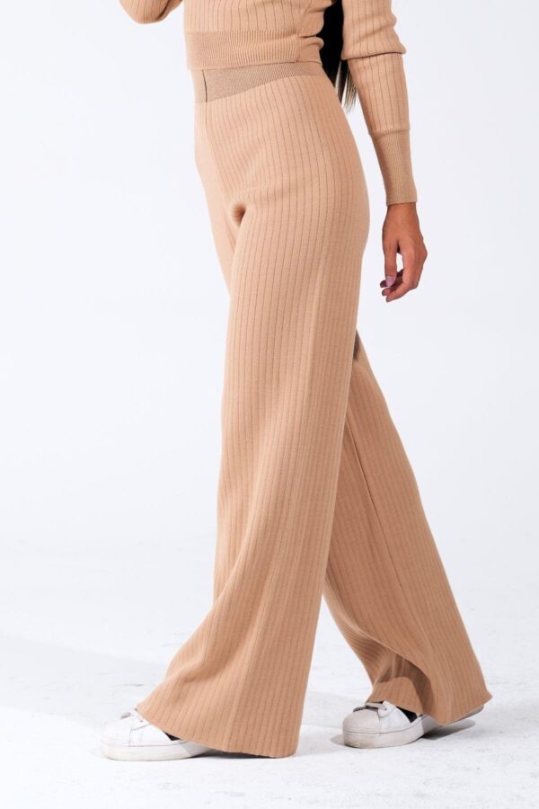 Compleu dama tricot Anisia bej