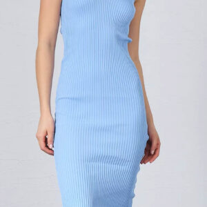 Rochie dama cu bretele metalice Niko