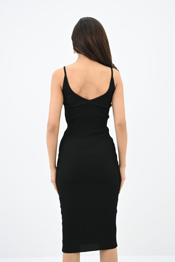 Rochie dama cu bretele metalice Niko