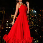 Rochie dama casual Buff rosu