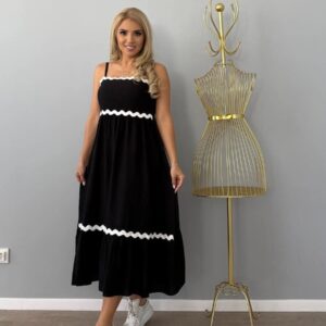 Rochie dama cu bretele Alyna