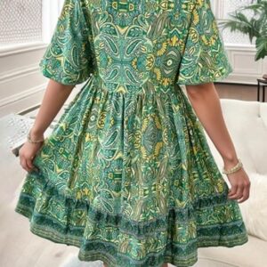 Rochie dama de vara Shoko verde
