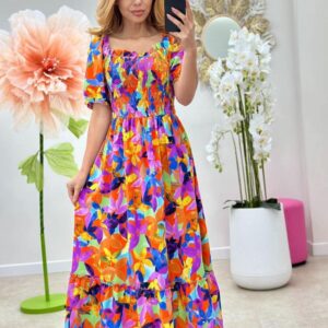 Rochie dama maxi Colourful