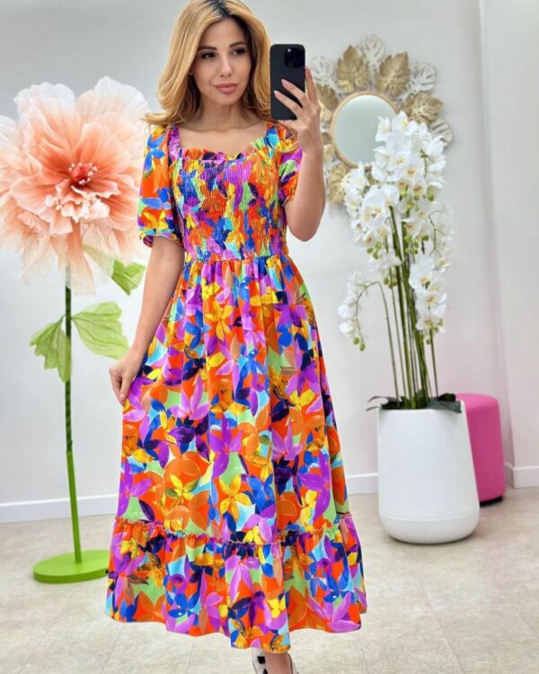 Rochie dama maxi Colourful