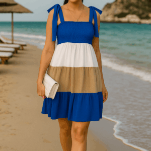 Rochie dama midi DuoColour