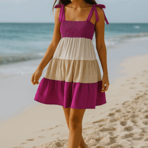 Rochie dama midi DuoColour - imagine 5