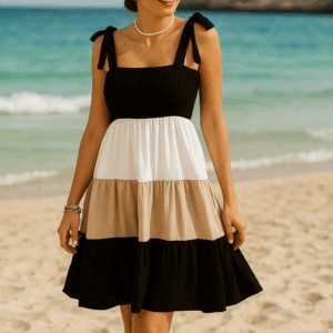 Rochie dama midi DuoColour