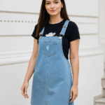 Sarafan denim Dana bleu