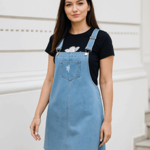 Sarafan denim Dana bleu