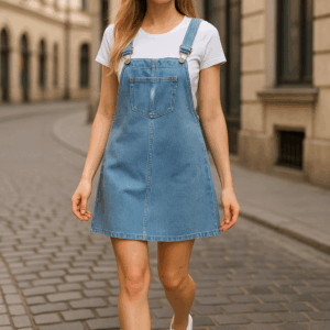 Sarafan denim Dana bleu